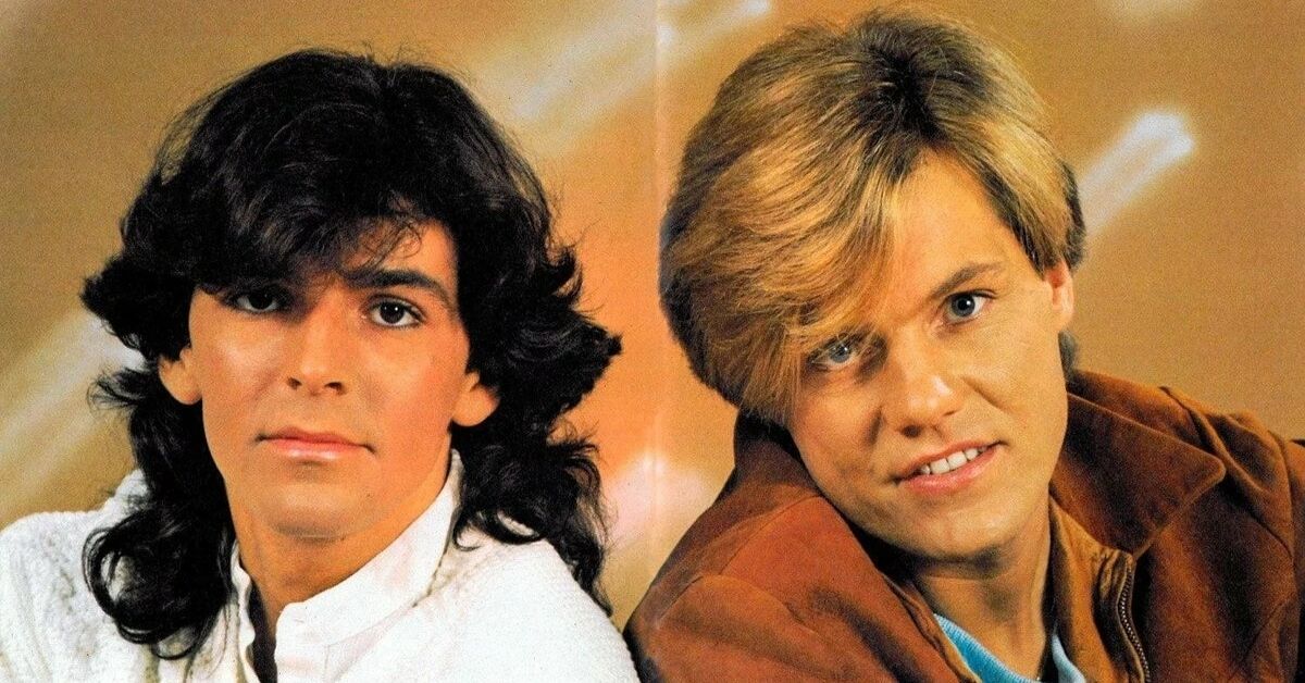 Modern talking в молодости на сцене